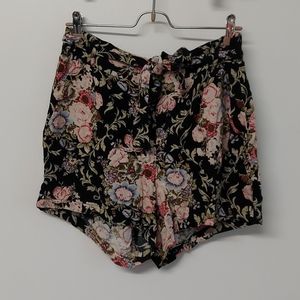 Floral Print Shorts